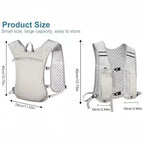 Running Hydration Vest for Men Women, Water Resistant Breathable Backpack for Hiking Cycling Trail Marathons