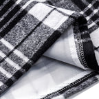 Womens High Waist Plaid Skirt Bodycon Pencil Mini Skirts