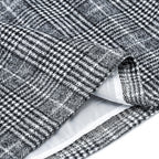Womens High Waist Plaid Skirt Bodycon Pencil Mini Skirts