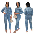 Women's Fashion Denim Jumpsuits