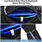 Outdoor Trail Running Ultralight Backpack Hydration Jogging Vest Breathable Marathon Running Backpack with Water Bottle