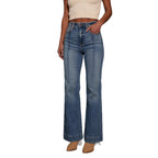 New Womens Mid-rise Bootcut Jeans