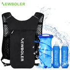 Outdoor Trail Running Ultralight Backpack Hydration Jogging Vest Breathable Marathon Running Backpack with Water Bottle