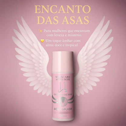 Women's Splash Body Charm of the Wings 200ml - Miss Care by Miss Rôse · Deodorant with Vitamin E · Arabic Inspiration Yar a