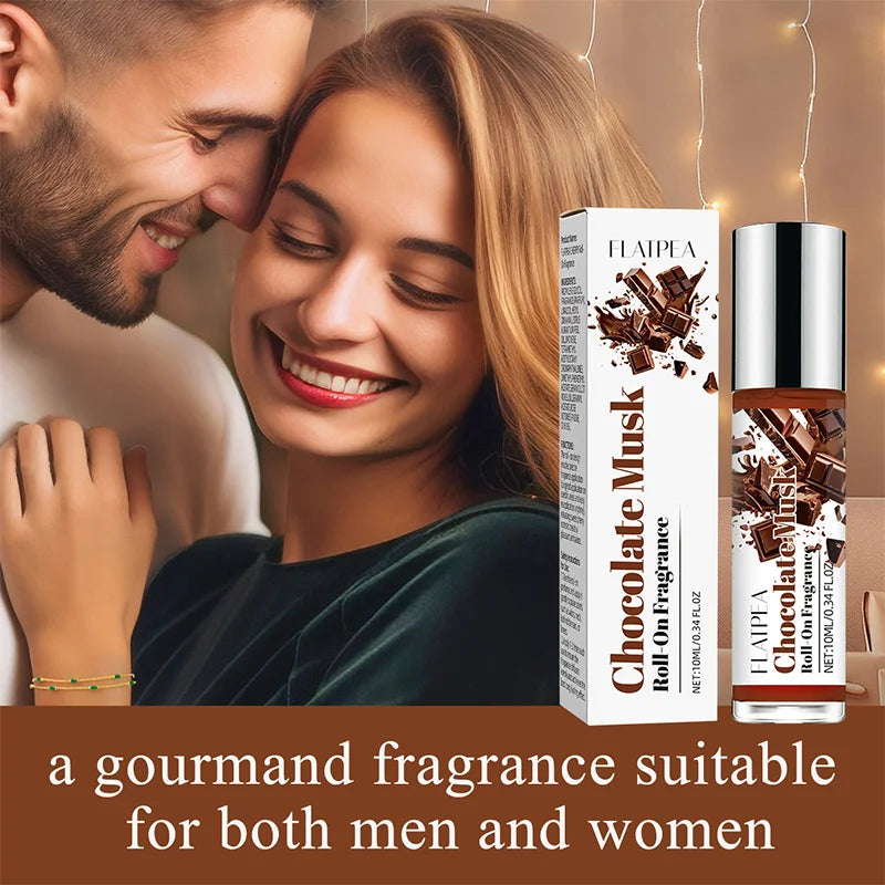 Chocolate Musk Roll-On Perfume - Long-Lasting Gourmand Scent