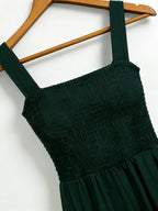 This stylish, minimalist, and sophisticated women's casual jumpsuit—featuring wide legs—is perfect for shopping, strolling, comm