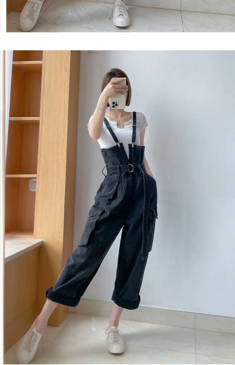 Jumpsuits Women Design Cool Autumn Simple All-match Belt Leisure Retro Korean Style Comfortable Classic Ladies Streetwear New