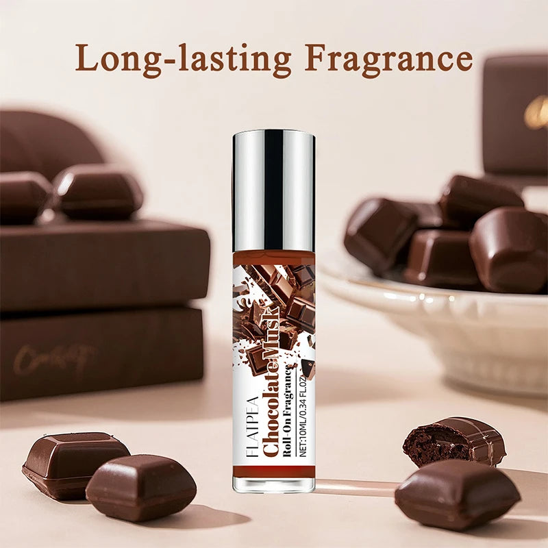 Chocolate Musk Roll-On Perfume - Long-Lasting Gourmand Scent