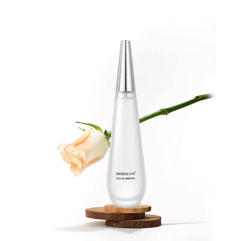 100ml Women’s Elegant Floral Eau De Parfum Long Lasting Fresh Floral Woody Fragrance with Lotus Rose Peony Amber and Musk
