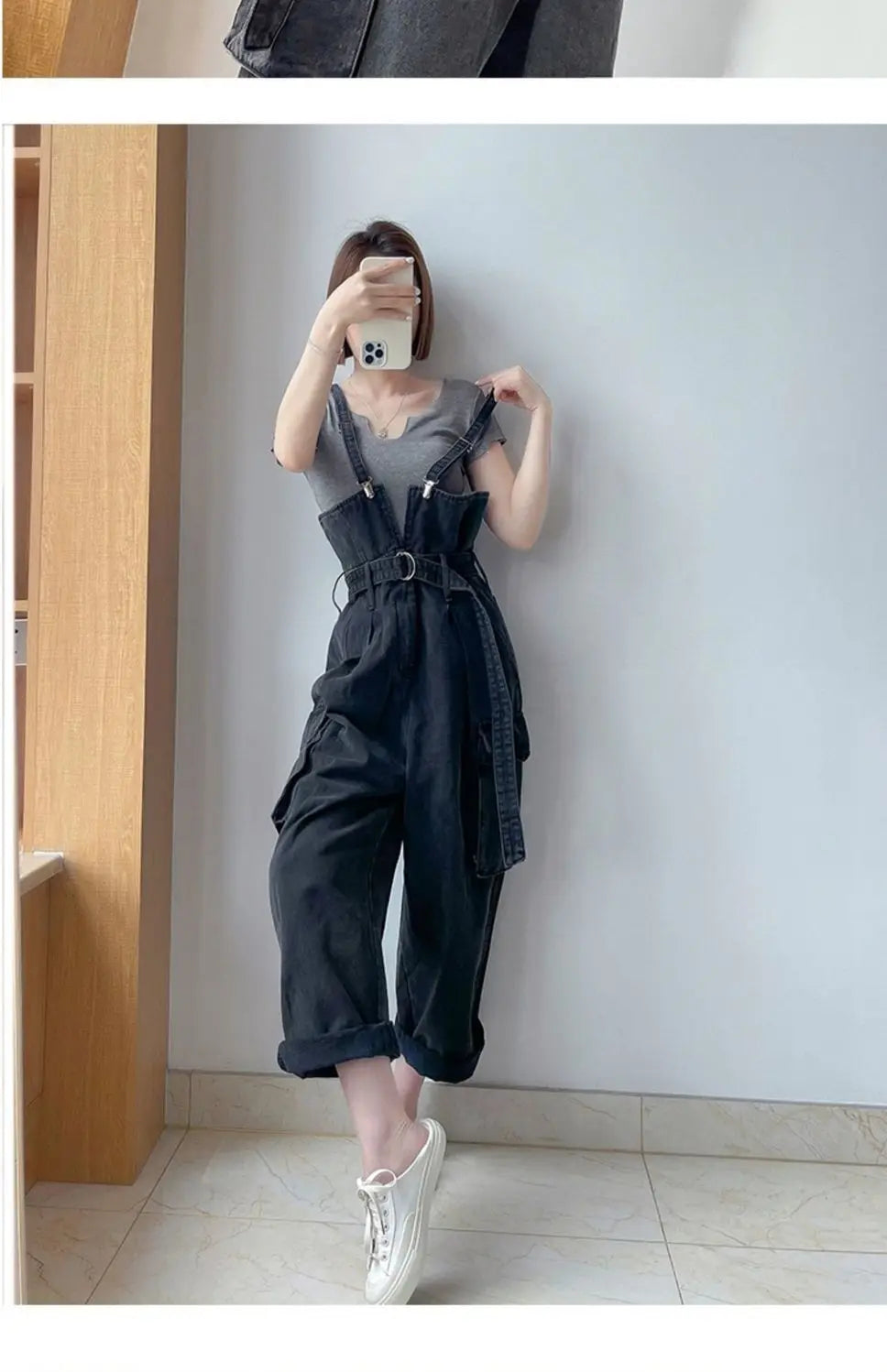 Jumpsuits Women Design Cool Autumn Simple All-match Belt Leisure Retro Korean Style Comfortable Classic Ladies Streetwear New