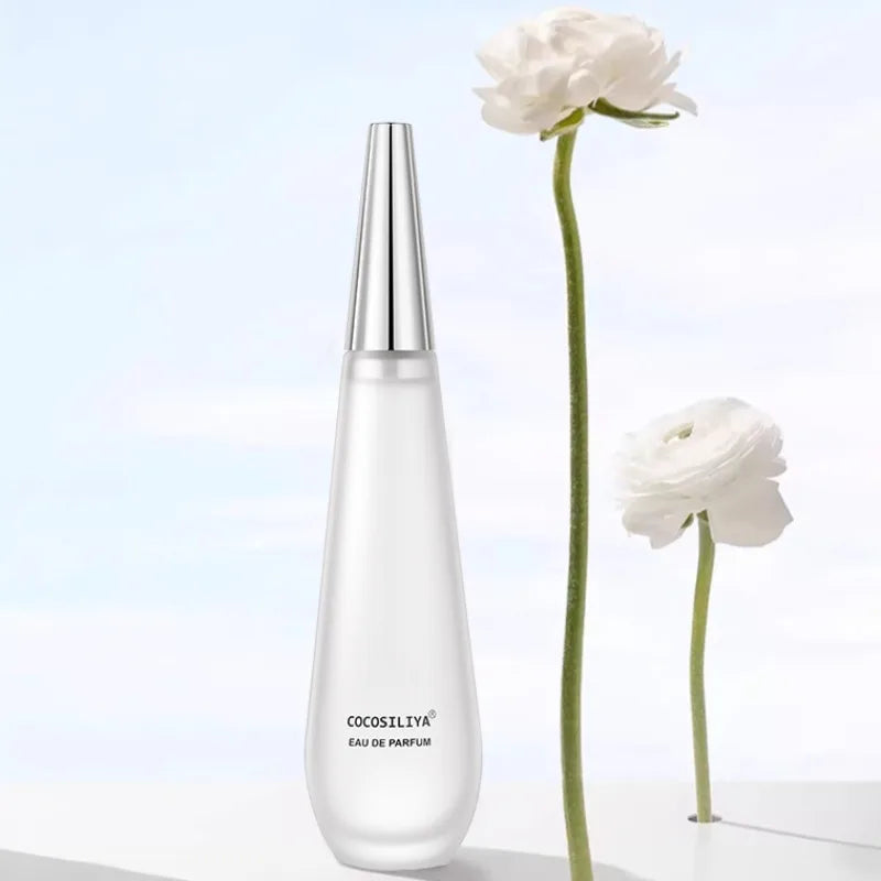 100ml Women’s Elegant Floral Eau De Parfum Long Lasting Fresh Floral Woody Fragrance with Lotus Rose Peony Amber and Musk