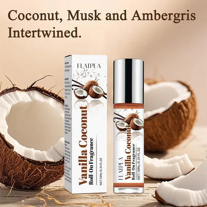 Christmas Musk Chocolate Perfume Natural Lasting Coconut Scent Rich Popular Roll-on Perfume Gift Women Perfect For The Holidays