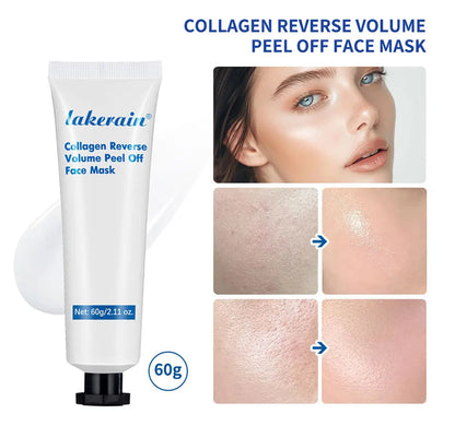 60gCollagen Peel Off Face Mask Pore Shrinking Blackhead Removal Oil Control Skin Rejuvenation Moisturizing Brightening Skin Care