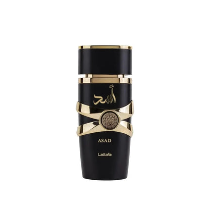 Lattafa Perfumes Asad for Unisex Eau De Parfum Spray 3.4 Ounce
