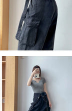 Jumpsuits Women Design Cool Autumn Simple All-match Belt Leisure Retro Korean Style Comfortable Classic Ladies Streetwear New