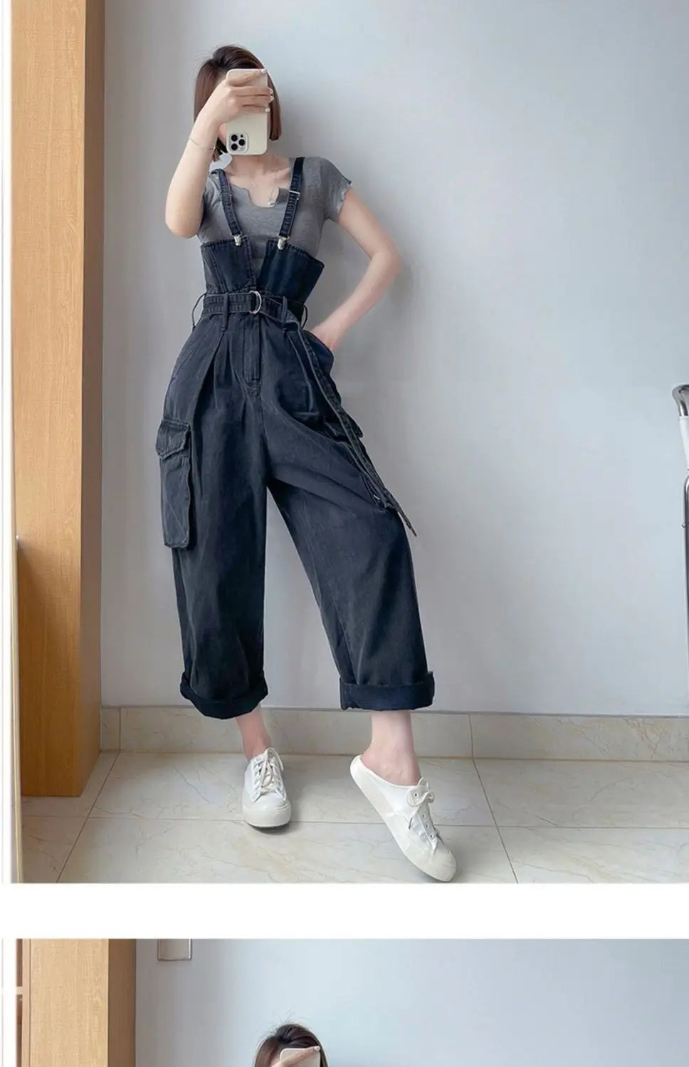 Jumpsuits Women Design Cool Autumn Simple All-match Belt Leisure Retro Korean Style Comfortable Classic Ladies Streetwear New
