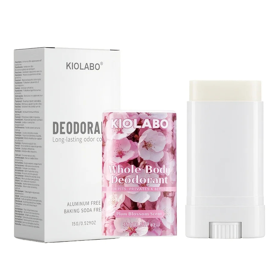 15 grams of deodorizing body cream. Fresh aroma controls odor, avoiding awkwardness, refreshing and non greasy, portable travel