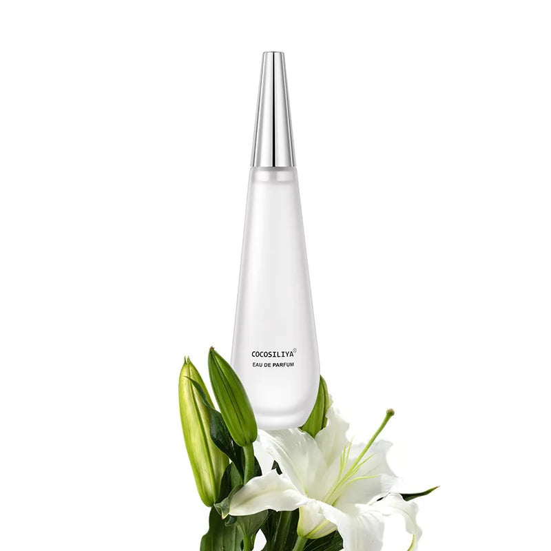 100ml Women’s Elegant Floral Eau De Parfum Long Lasting Fresh Floral Woody Fragrance with Lotus Rose Peony Amber and Musk