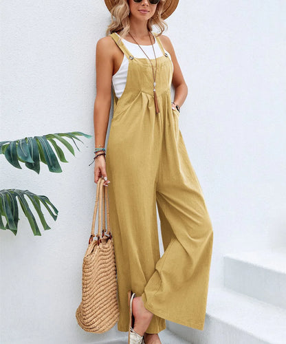 Jumpsuits Women Harajuku Yellow Young Denim Slim Street Wear Prevalent All-match Teens BF Kawaii Gentle Chic Combinaison Femme