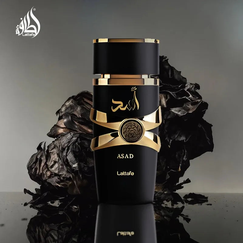 Lattafa Perfumes Asad for Unisex Eau De Parfum Spray 3.4 Ounce