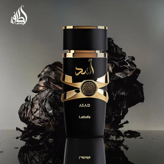 Lattafa Perfumes Asad for Unisex Eau De Parfum Spray 3.4 Ounce